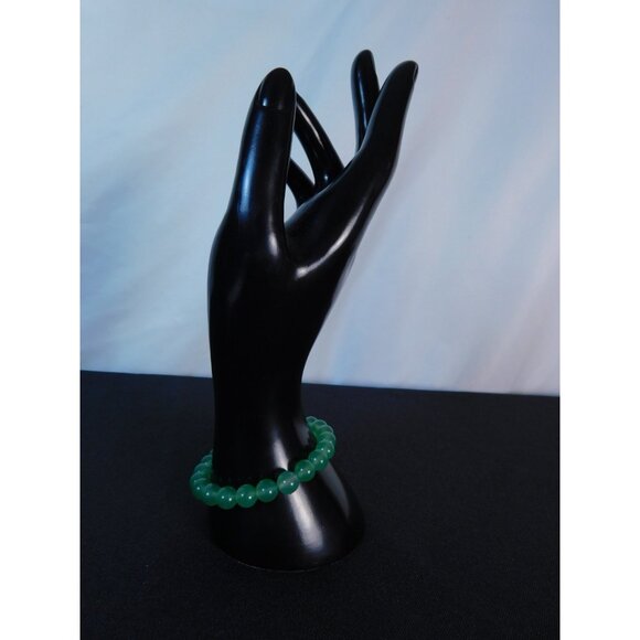 Green Aventurine Bead Bracelet Stretch Crystal Healing Energy Balance Gemstone J - Picture 7 of 12
